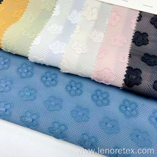 Lurex Metallic Polyester Knit Mesh Bonded Chiffon Fabric